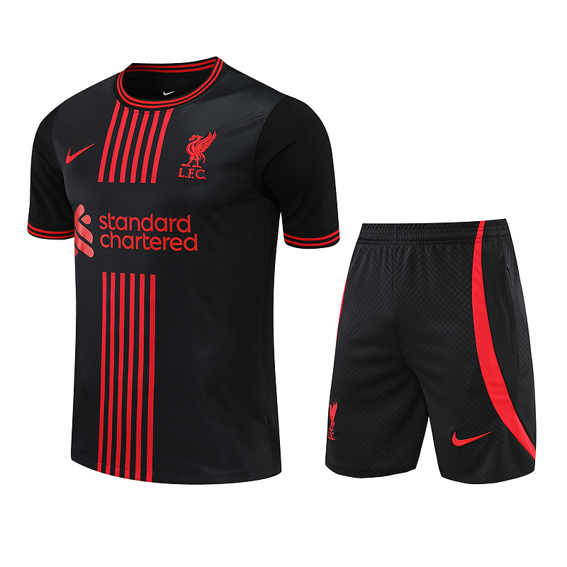 AAA Quality Liverpool 22/23 Red/Black Training Kit Jerseys